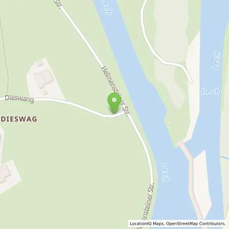 Standortübersicht der Tankstelle Lechwerke AG in 86983 Lechbruck