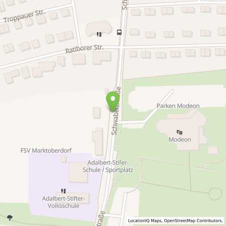 Standortübersicht der Strom (Elektro) Tankstelle: erdgas schwaben gmbh in 87616, Marktoberdorf