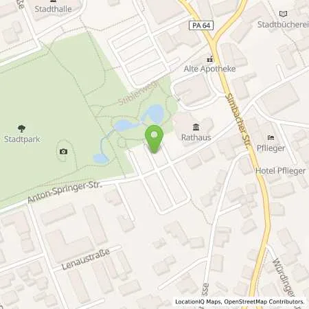 Standortübersicht der Tankstelle Energie Südbayern GmbH in 94060 Pocking