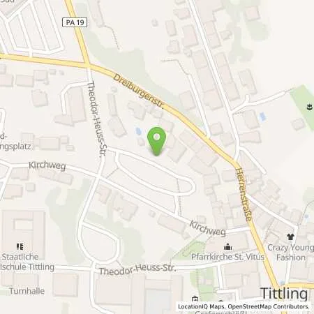 Standortübersicht der Tankstelle Mer Germany GmbH in 94104 Tittling