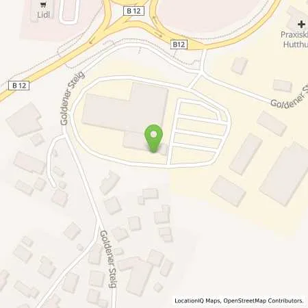 Standortübersicht der Tankstelle EnBW mobility+ AG und Co.KG in 94116 Hutthurm