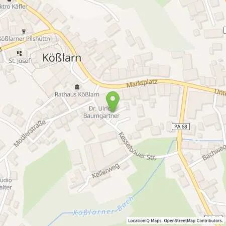 Standortübersicht der Tankstelle Charge-ON in 94149 Kößlarn