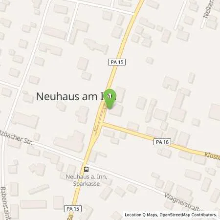 Standortübersicht der Tankstelle Gemeinde Neuhaus a.Inn in 94152 Neuhaus a.Inn