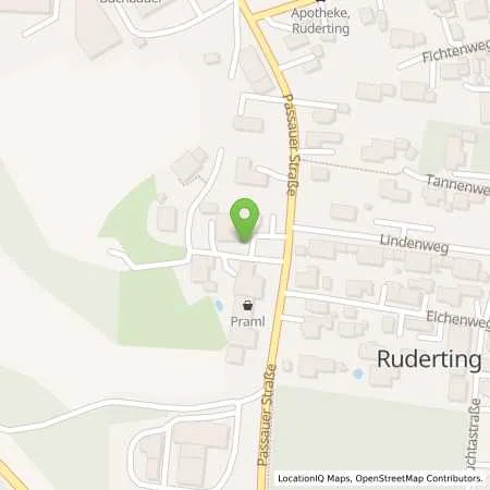 Standortübersicht der Tankstelle Citywatt GmbH in 94161 Ruderting