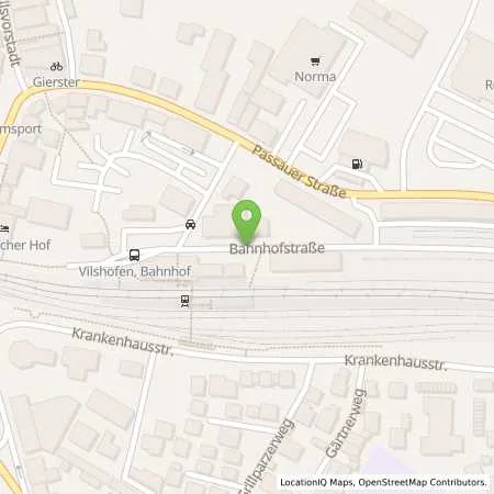 Standortübersicht der Tankstelle Mer Germany GmbH in 94474 Vilshofen an der Donau