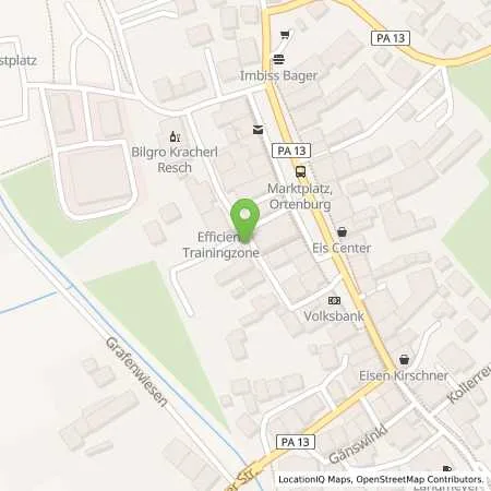 Standortübersicht der Tankstelle Mer Germany GmbH in 94496 Ortenburg