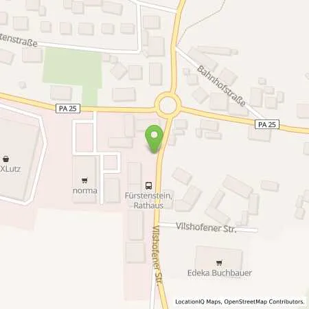 Standortübersicht der Tankstelle Mer Germany GmbH in 94538 Fürstenstein LSP 7T