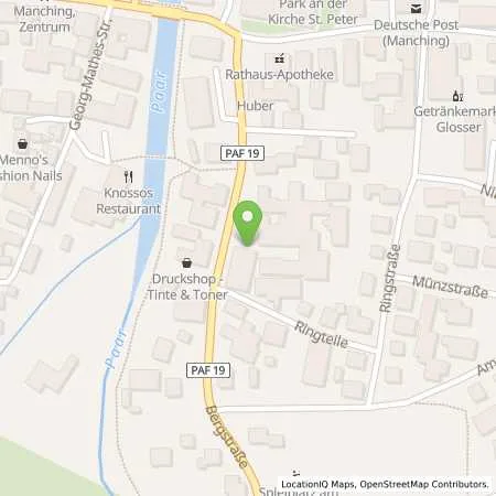 Standortübersicht der Tankstelle Charge-ON in 85077 Manching