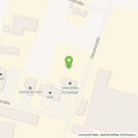 Standortübersicht der Tankstelle SLP Vermietung und Verpachtung e.K. in 85084 Reichertshofen