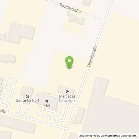 Standortübersicht der Tankstelle SLP Vermietung und Verpachtung e.K. in 85084 Reichertshofen