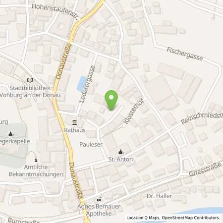 Standortübersicht der Tankstelle Kommunalunternehmen Stadtwerke Pfaffenhofen a. d. Ilm in 85088 Vohburg