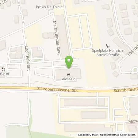 Standortübersicht der Tankstelle ALDI SÜD in 85276 Pfaffenhof an der Ilm