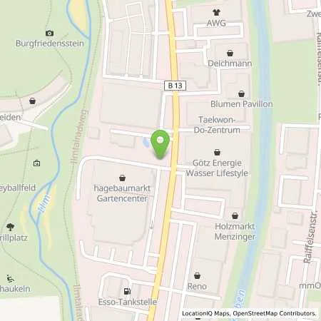 Standortübersicht der Tankstelle EnBW mobility+ AG und Co.KG in 85276 Pfaffenhofen