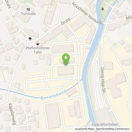 Standortübersicht der Tankstelle Charge-ON in 85276 Pfaffenhofen