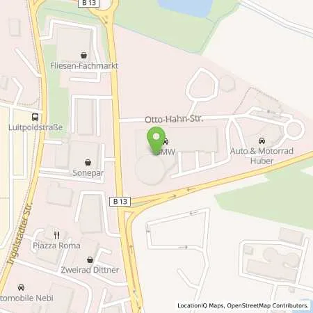 Standortübersicht der Tankstelle Autohaus Hofmann GmbH in 85276 Pfaffenhofen