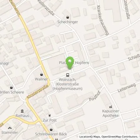 Standortübersicht der Tankstelle Charge-ON in 85283 Wolnzach