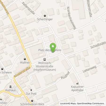 Standortübersicht der Tankstelle Charge-ON in 85283 Wolnzach