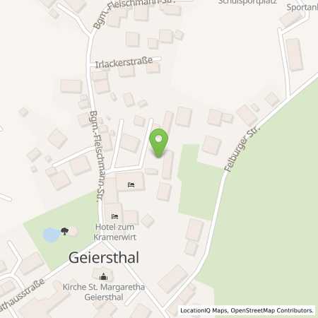 Standortübersicht der Strom (Elektro) Tankstelle: Hotel zum Kramerwirt in 94244, Geiersthal