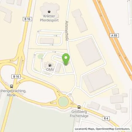 Standortübersicht der Tankstelle EnBW mobility+ AG und Co.KG in 93080 Pentling