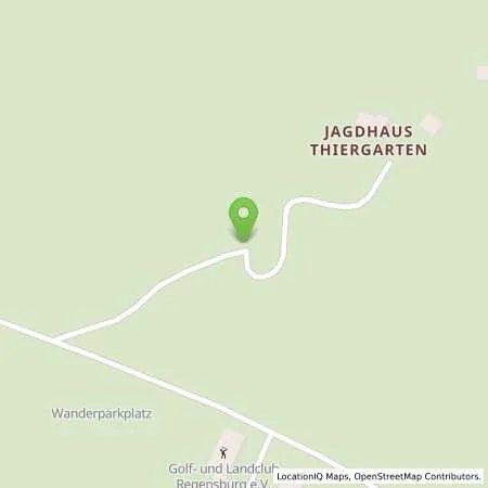 Standortübersicht der Tankstelle Charge-ON in 93093 Jagdschloß Thiergarten