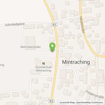 Standortübersicht der Tankstelle REWAG Regensburger Energie und Wasserversorgung AG & Co KG in 93098 Mintraching