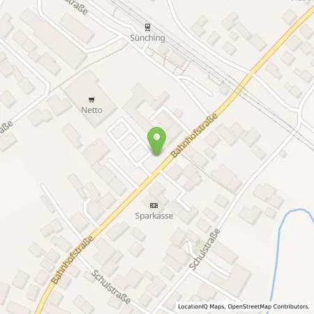 Standortübersicht der Tankstelle REWAG Regensburger Energie und Wasserversorgung AG & Co KG in 93104 Sünching