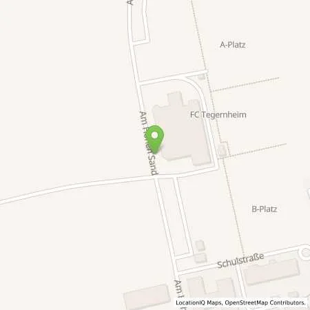 Standortübersicht der Tankstelle REWAG Regensburger Energie und Wasserversorgung AG & Co KG in 93105 Tegernheim