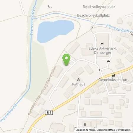 Standortübersicht der Tankstelle REWAG Regensburger Energie und Wasserversorgung AG & Co KG in 93173 Wenzenbach