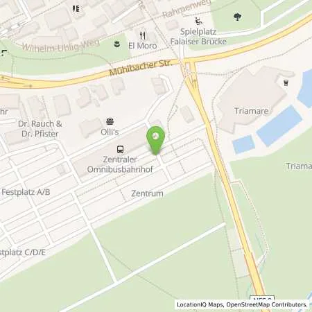 Standortübersicht der Tankstelle Stadtwerke Bad Neustadt, Eigenbetrieb der Stadt Bad Neustadt in 97616 Bad Neustadt