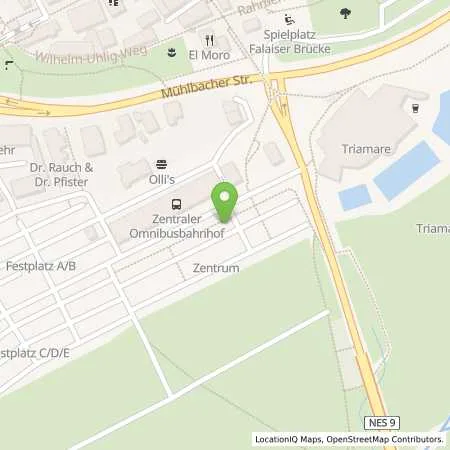 Standortübersicht der Tankstelle Stadtwerke Bad Neustadt, Eigenbetrieb der Stadt Bad Neustadt in 97616 Bad Neustadt