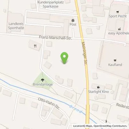 Standortübersicht der Tankstelle Mer Germany GmbH in 97616 Bad Neustadt