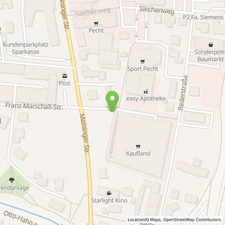 Standortübersicht der Tankstelle Kaufland Dienstleistung GmbH & Co. KG in 97616 Bad Neustadt