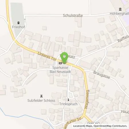 Standortübersicht der Tankstelle Charge-ON in 97633 Sulzfeld im Grabfeld