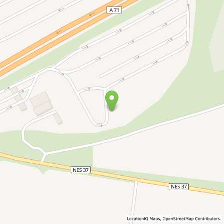Standortübersicht der Strom (Elektro) Tankstelle: EnBW mobility+ AG und Co.KG in 97638, Mellrichstadt - Rosenrieth