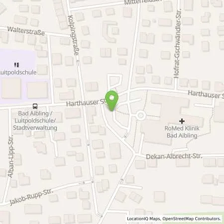 Standortübersicht der Tankstelle Stadtwerke Bad Aibling in 83043 Bad Aibling