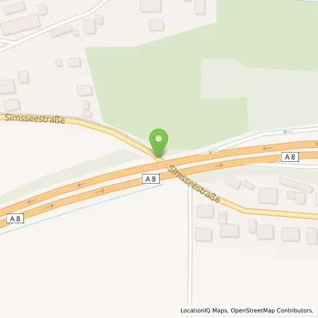 Standortübersicht der Tankstelle Praxis Dr. Pfaller in 83112 Frasdorf