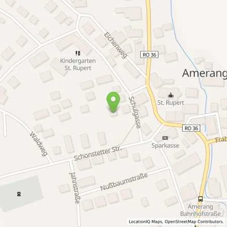 Standortübersicht der Tankstelle Mer Germany GmbH in 83123 Amerang