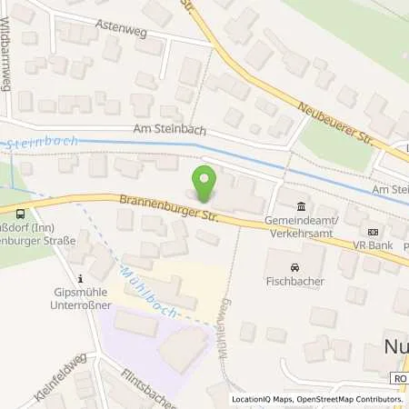 Standortübersicht der Tankstelle Georg Schnellbögl GmbH in 83131 Nußdorf am Inn