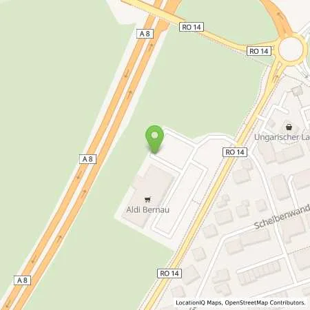 Standortübersicht der Tankstelle ALDI SÜD in 83233 Bernau