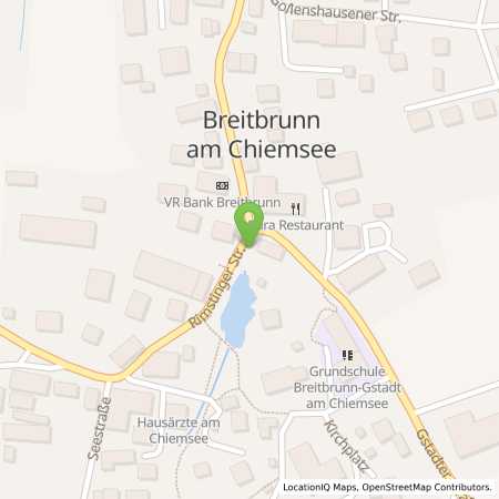 Standortübersicht der Strom (Elektro) Tankstelle: Gemeinde Bretbrunn in 83254, Breitbrunn
