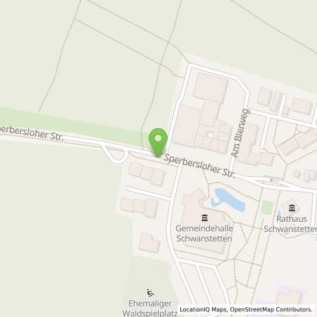 Standortübersicht der Strom (Elektro) Tankstelle: N-ERGIE Aktiengesellschaft in 90596, Schwanstetten