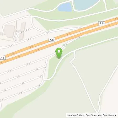 Standortübersicht der Tankstelle Mer Germany GmbH in 91126 Schwabach