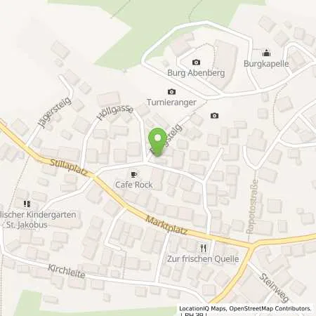 Standortübersicht der Tankstelle N-ERGIE Aktiengesellschaft in 91183 Abenberg