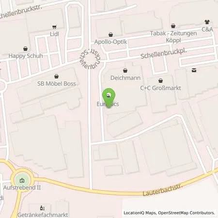 Standortübersicht der Tankstelle EnBW mobility+ AG und Co.KG in 84307 Eggenfelden