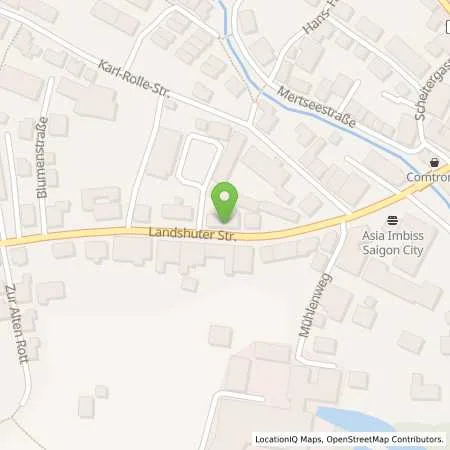 Standortübersicht der Tankstelle Charge-ON in 84307 Eggenfelden