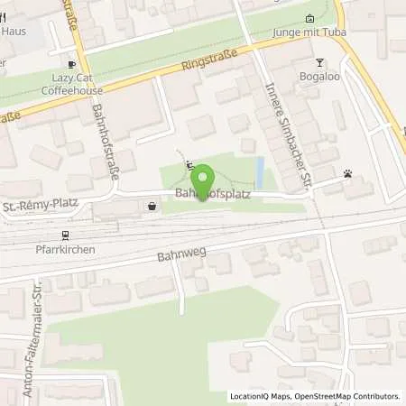 Standortübersicht der Tankstelle Mer Germany GmbH in 84347 Pfarrkirchen