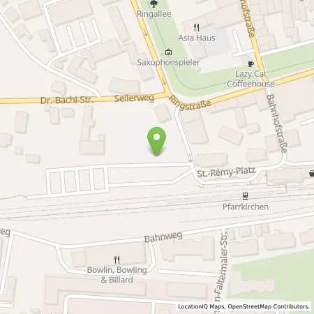 Standortübersicht der Tankstelle Stadtwerke Pfarrkirchen - Eigenbetrieb in 84347 Pfarrkirchen