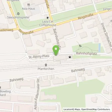 Standortübersicht der Tankstelle Stadtwerke Pfarrkirchen - Eigenbetrieb in 84347 Pfarrkirchen