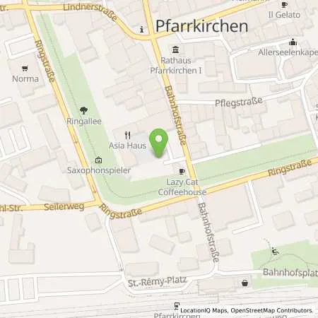 Standortübersicht der Tankstelle Stadtwerke Pfarrkirchen - Eigenbetrieb in 84347 Pfarrkirchen