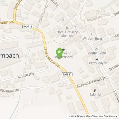 Standortübersicht der Tankstelle Charge-ON in 84364 Bad Birnbach